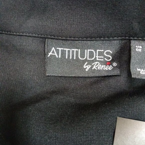 Attitudes by Renee Black Vest - Picture 7 of 9